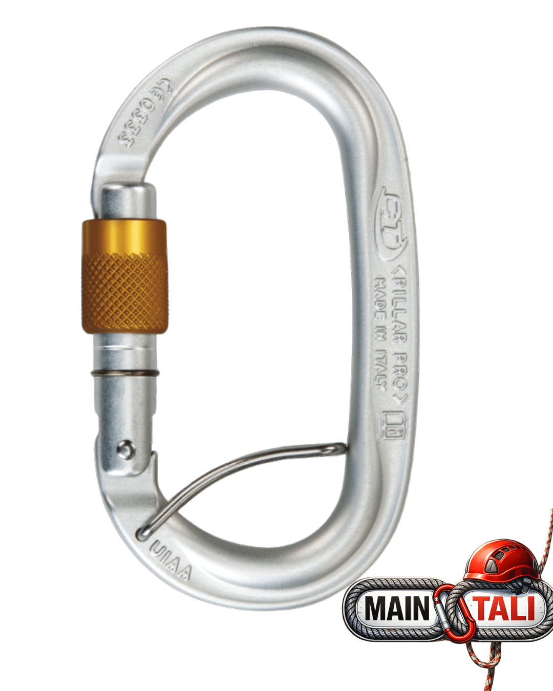 CLIMBING TECHNOLOGY CARABINER PILLAR PRO SGL