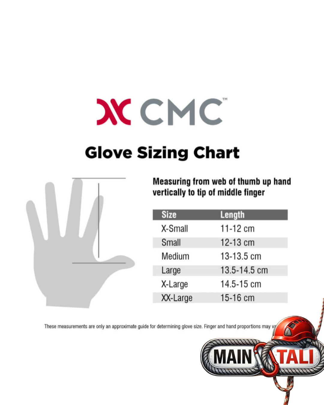 CMC Essential Rappel Glove